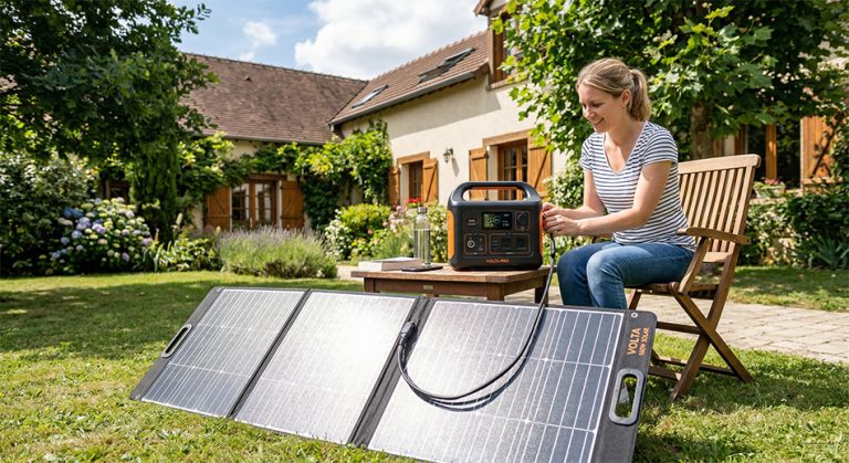 station electrique solaire usage